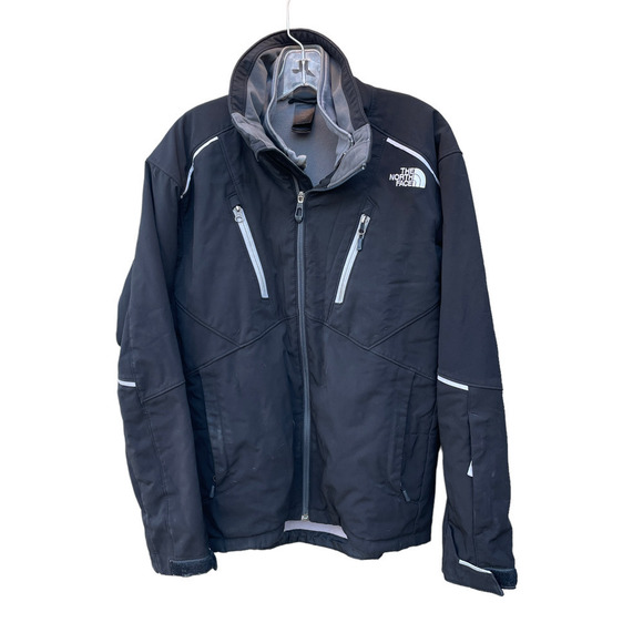 The North Face Black/Gray Vortex Triclimate 3-in-1 Convertible Jacket-Mens Small - Picture 4 of 15